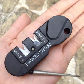 1pc Portable Tungsten Ceramic Carbide Knife; Whetstone Sharpener; For Fish Hook; Pocket Tool For Outdoor Camping Hiking; Fishing 1pc Portable Tungsten Ceramic Carbide Knife; Whetstone Sharpener; For Fish Hook; Pocket Tool For Outdoor Camping Hiking; Fishing